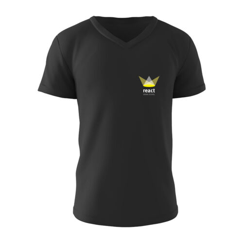 React T-Shirt Mens -  V-Neck Thumbnail